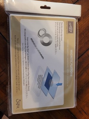 Stampin Up Sizzix Big Shot Magnetic Platform