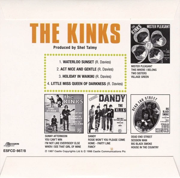 The Kinks - The EP Collection 10xCD EP Ltd Num + Box CD Rock 8176 - Bild 4 von 4