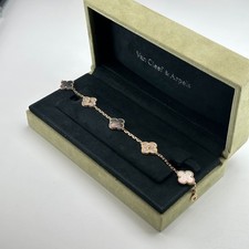 Van Cleef  Arpels Vintage Alhambra Bracelet 750 RG, Diamond VCARP2R100 - 2025