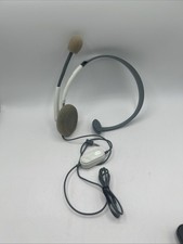 Official Microsoft Xbox 360 Headset Boom Microphone Headphone White