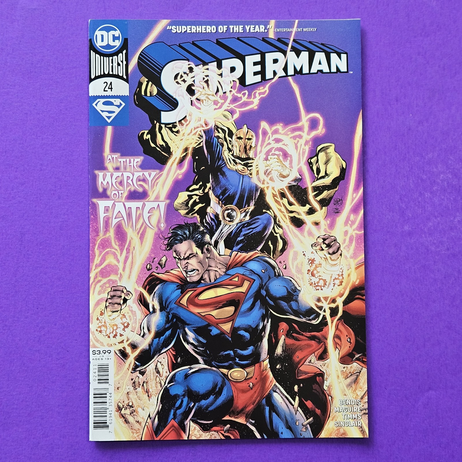SUPERMAN #24 Comic Book with Bag & Board DC 2020 VF/NM 9.0 NEW UNREAD