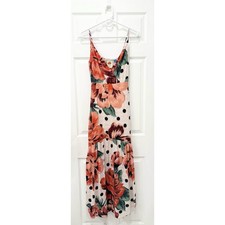 Anthropologie Farm Rio Riviera Eyelet Maxi Dress Size 0