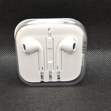 Apple OEM Wired White Ear Buds w/Case iPhone ...