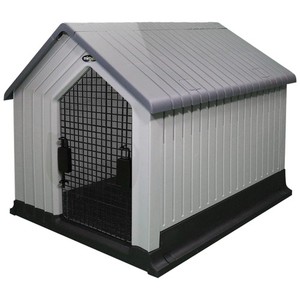 MiraPet Dog House, Indoor or Outdoor Durable Plastic Waterproof (For Parts)