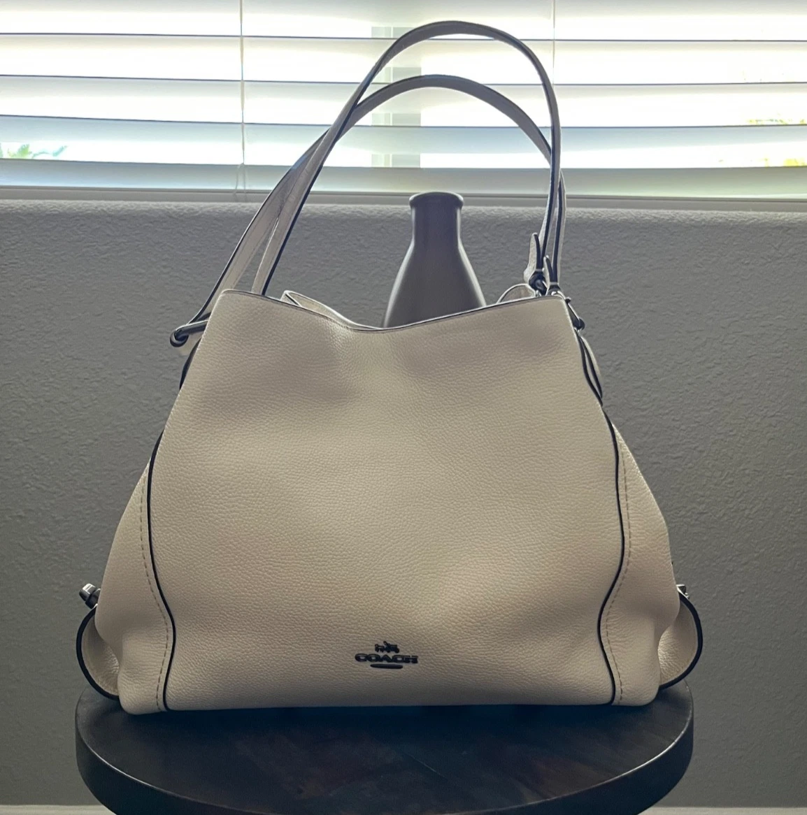 Coach Edie White Bags & Handbags for Women for sale | eBay