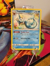 Pokemon Vaporeon 42/236 Uncommon TCG 2019 Cosmic Eclipse Card