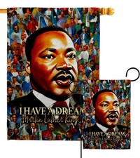 MLK Dream Garden Flag Martin Luther King - Garden Flag