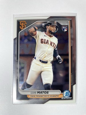 Luis Matos - Rookie / 2024 Bowman Chrome Mega Box - Giants 