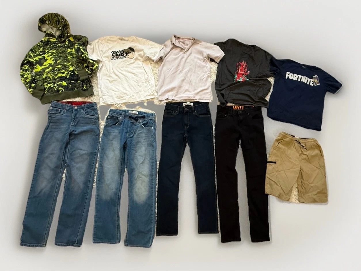 Boys Clothing Lot Size 10-12 Spring Summer