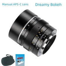 7artisans 50mm F1.2 Large Aperture Prime Portrait Lens for Micro M4/3 MFT Camera
