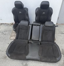 2023 Dodge Charger Scat Pack Black Leather Suede Front Rear Seats Assembly Set