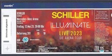 Collector Ticket Schiller Illuminate Live 2023 The Arena Tour Mercedes-Benz Arena