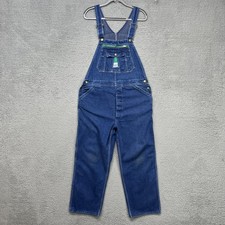 Vintage Liberty Bib Overalls Mens 40x29 Blue Denim Carpenter Workwear USA