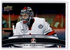 2023-24 Upper Deck Tim Hortons Legends Championship Resume Kim St-Pierre Canada