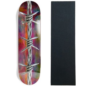 Opera Skateboard Deck Kriener Barb 8.25" x 32" with Grip