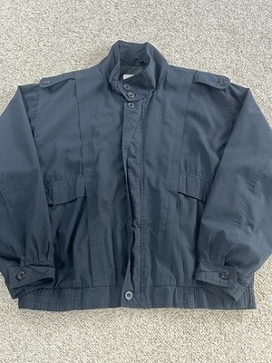 Vintage Levi s Strauss & Co Full Zip Windbreaker Jacket Men s Size Large Black 