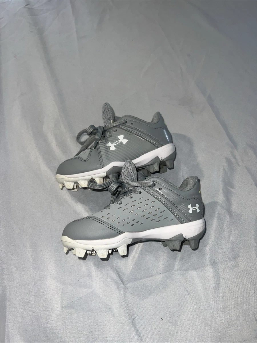 Rawling Deuce Low Softball Cleats Youth Girls Pink, Silver