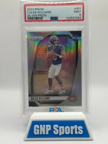 2024 Panini Prizm Caleb Williams Silver Prizm (RC) #301