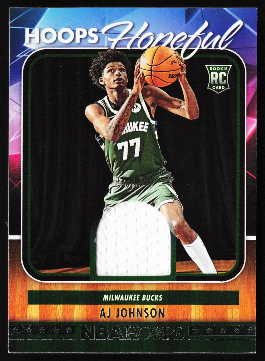 2024-25 Panini NBA Hoops AJ Johnson #HHM-AJJ Hoops Hopeful