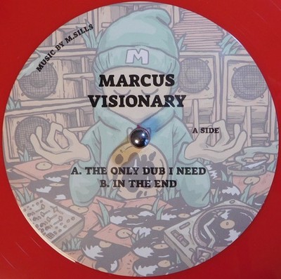 Marcus Visionary - Only Dub I Need / In The End - 12'', Red
