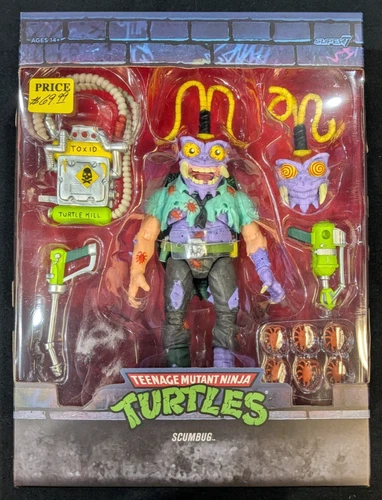 Super7 Ultimates Teenage Mutant Ninja Turtles Scumbug Action Figure NIB - product listing photo