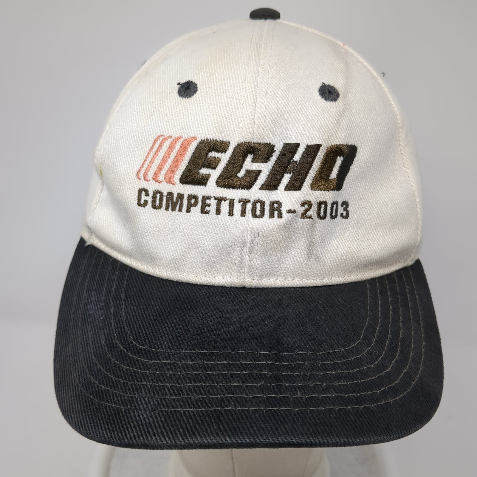 Echo Competitors-2003 Slideback Baseball Cap Whit… - image 2