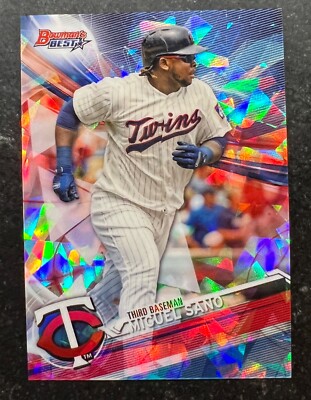 2017 Bowman's Best Atomic Refractor Miguel Sano #18