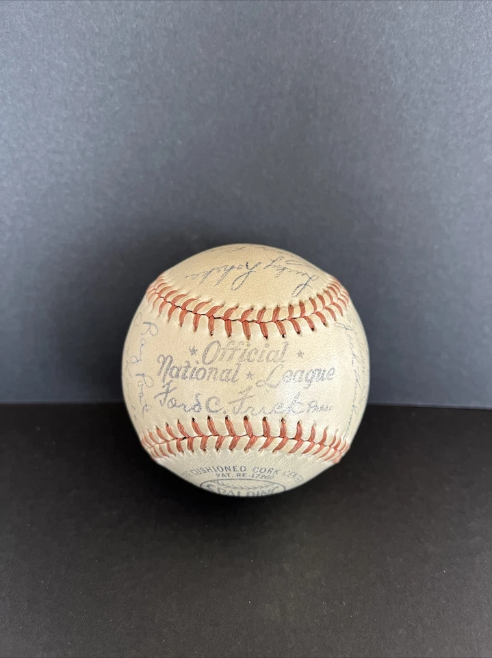 1948 New York Giants Signed Baseball,Cooper,Gordon,Mize PSA/DNA 25 Autos,(B35) - Image 2 of 4