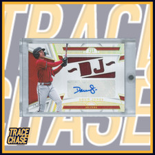 2023 Panini National Treasures Baseball Druw Jones Die-Cut Material Auto 25/25