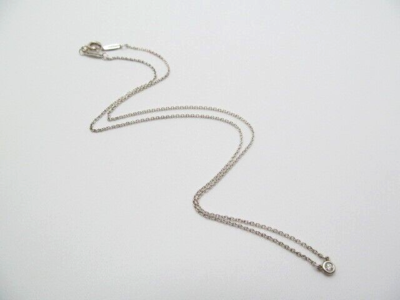 Tiffany & Co Elsa Peretti Diamond by the Yard 925 Sterling Silver