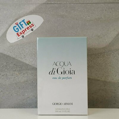 Acqua Di Gioia by Giorgio Armani for Women Eau De Parfum 3.4 oz -100% Authentic