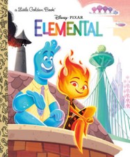 DisneyPixar Elemental Little Golden Book (DisneyPixar Elemental) - VERY GOOD