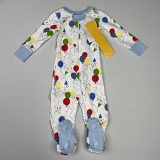 The Beaufort Bonnet Company Baby Boy 3-6M Knox's Night Night Footed Pajamas