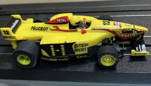 Coche Peugeot Época Super Circuito TYCO HO X-3 Indy Turbo Domino - Imagen 5 de 12