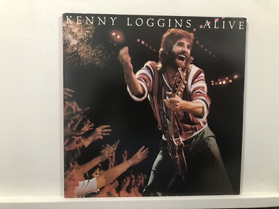 KENNY LOGGINS-Alive 2 X LP Columbia C2X 36738 Rock 1980 W/Collectable Stage Pass