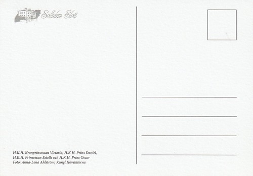***ORIGINAL POSTCARD***PRINZESSIN VICTORIA-ESTELLE-PRINZ DANIEL-OSCAR-ADEL-ROYAL - Bild 2 von 2