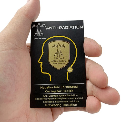 Anti Radiation Mobile Phone Stickers Protector Shaped Blocker Computer GF - Zdjęcie 7 z 12