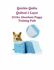 Max Absorbent Pro 5-Layer Puppy Pads   Long-Lasting 8hr, Odor Control, Polymer
