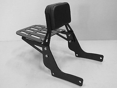 SISSYBAR SISSY BAR Rückenlehne Rückenlehne mit GEPÄCKTRÄGER Moto Guzzi V9 Roamer - Bild 12 von 12