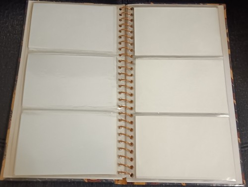 1988 Balinese/Indonesian SHINTA photo album, 54 slip-ins, never used, brown - Picture 3 of 4