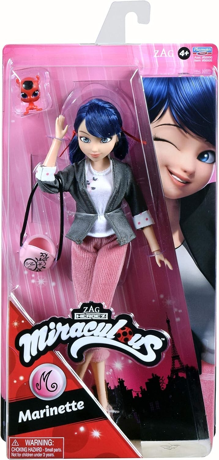 Poupée Marinette Miraculous Ladybug pour inventer des histoires de super-héros
