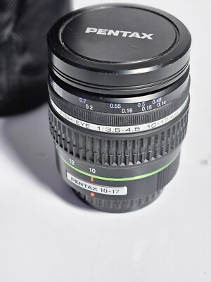SMC PENTAX-DA FISH-EYE 10-17mm F/3.5-4.5 ED AF Lens Japan