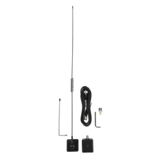 Intellitron MA-1901 Dual-Band Glassmount Antenna 50w 12ft coax