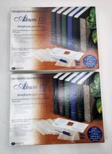 Creative Memories Album ID- Silver For Spines Of Scrapbooks Pair