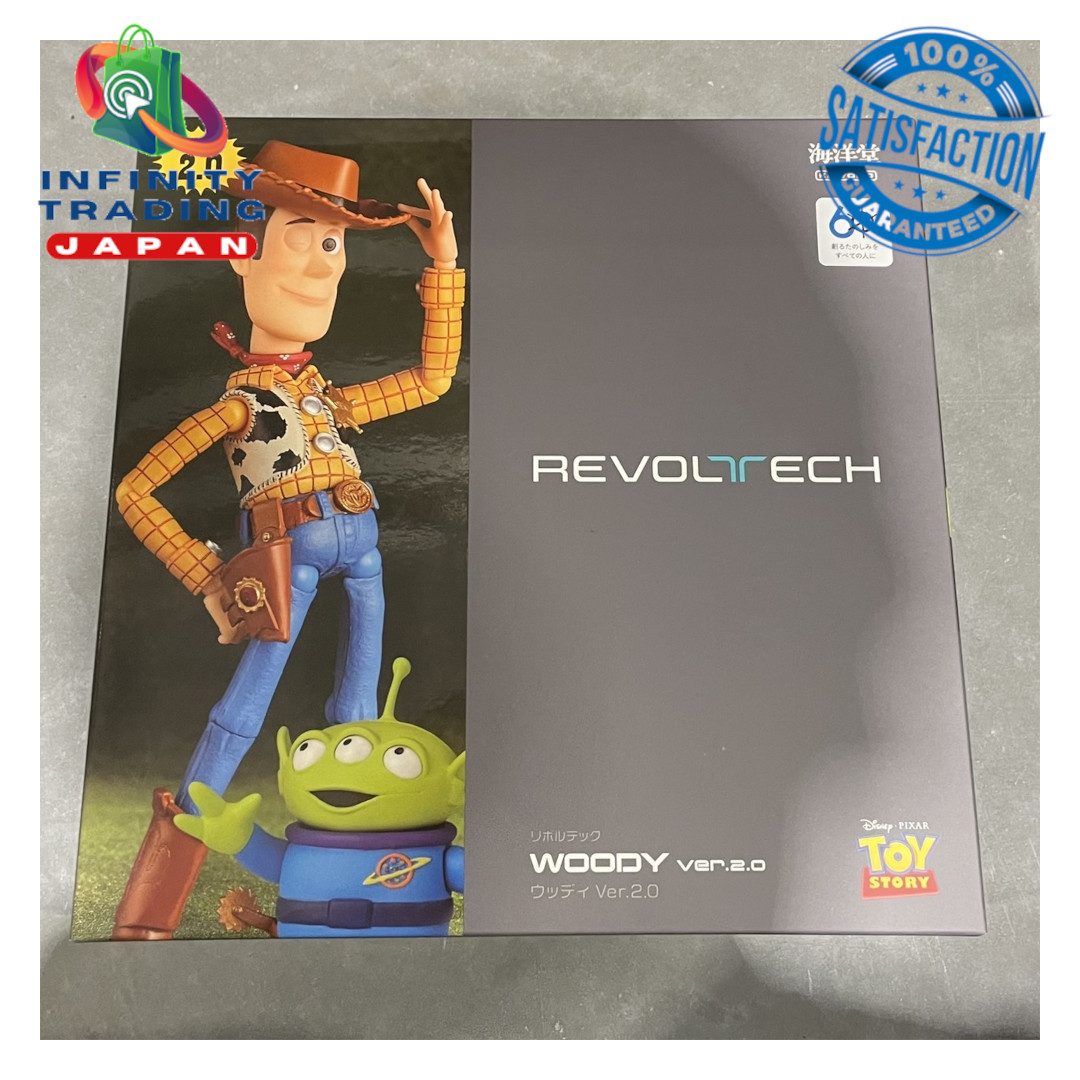 [NUEVO] Kaiyodo Woody Ver.2.0 Revoltech Toy Story PIXER / Disney artículo licenciado JP