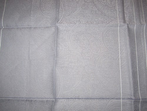 TRUSSARDI *Paisley Woven pattern *collectible Scarf-chief 48cm /INOTUME - Picture 6 of 7