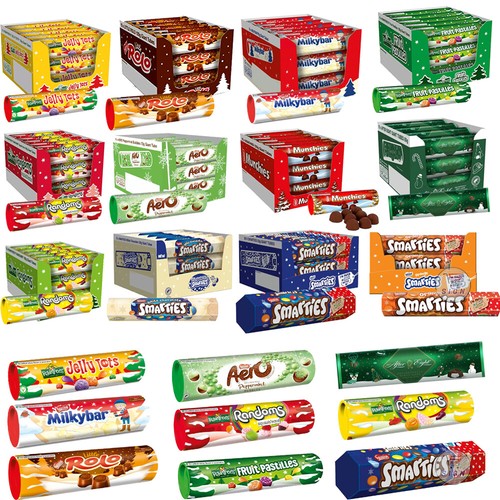 Giant Tube Smarties After Eight Milky Bar Aero Rolo Munchies Jelly Tots