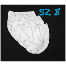 New 4 pack Smart Fit Soft Vintage Nylon Briefs