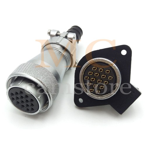 WF28 16Pin Circular Waterproof IP67 Connector Plug Socket,Aviation Plug Socket - Picture 3 of 8