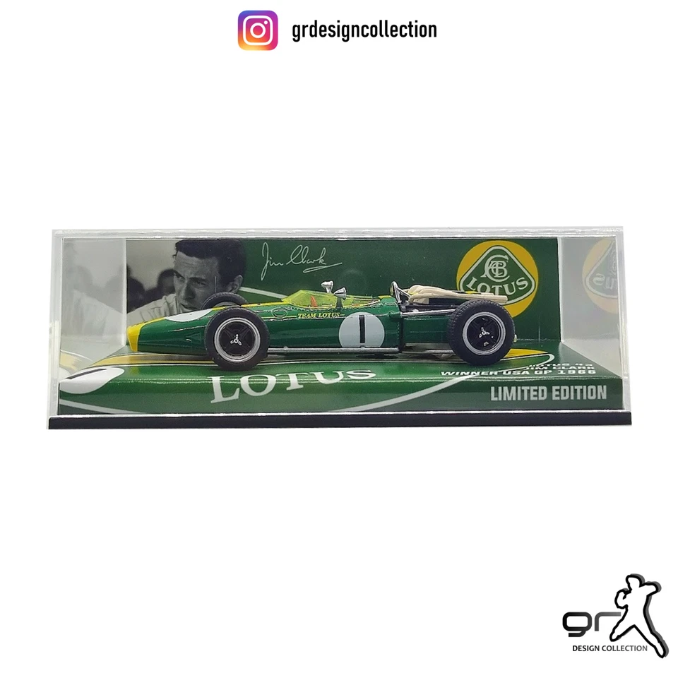 Jim Clark - Lotus 43 - F1 Winner USA GP 1966 / Altaya - IXO / 1:43 - Immagine 2 di 4